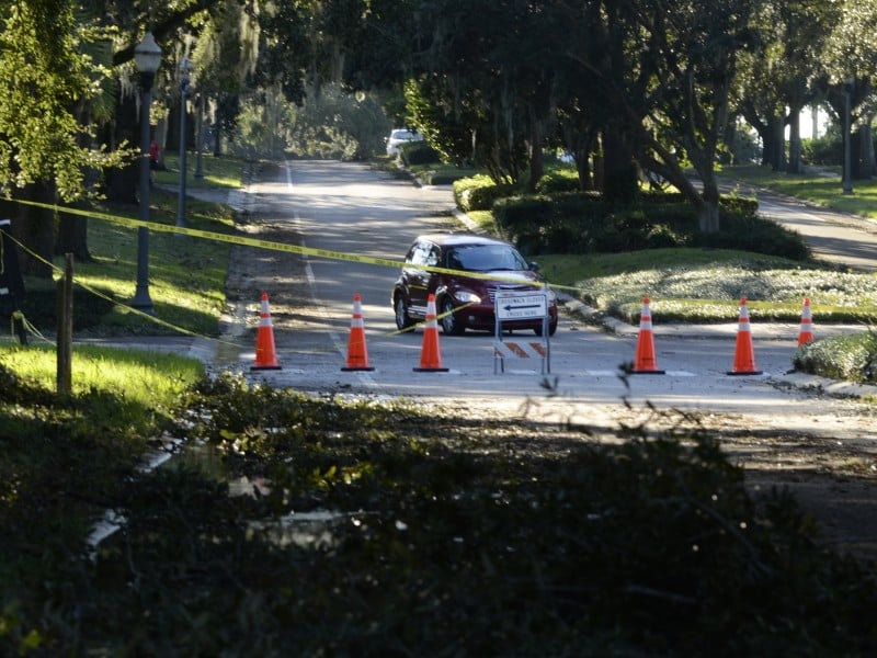 Hurricane Ian flooding, Winter Springs road resurfacing