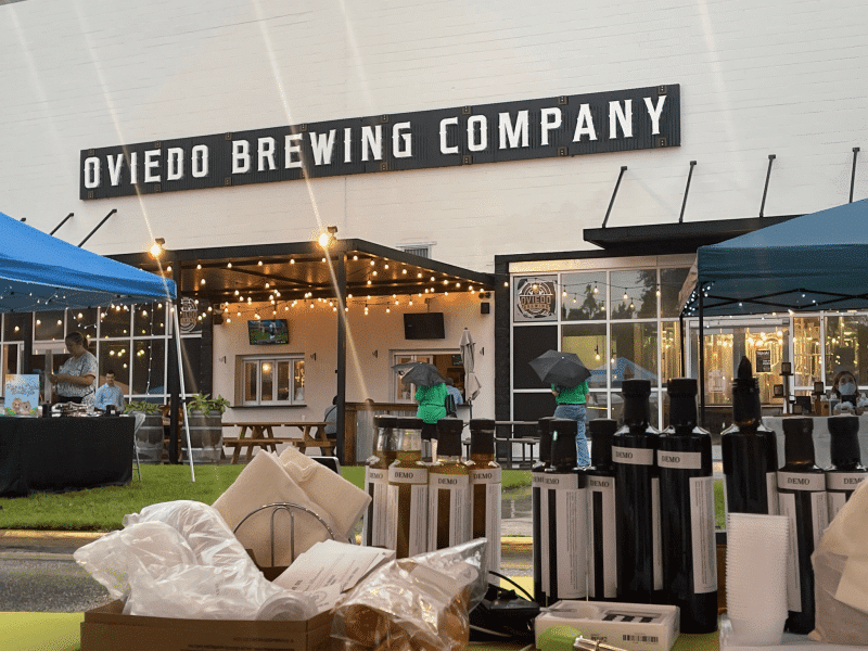 Oviedo night market Renaissance fair