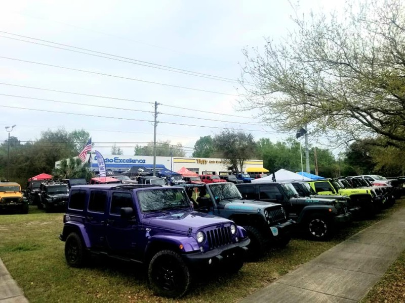 Orlando Jeep Club Jeff's Bagel Run Oviedo