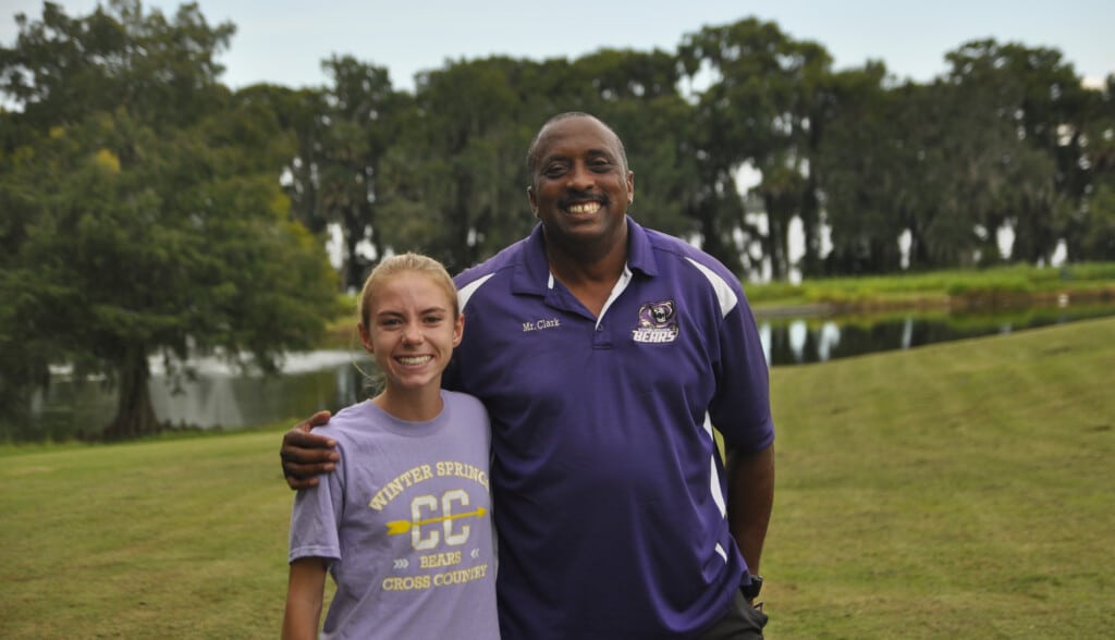 Caroline Wells and Ocky Clark