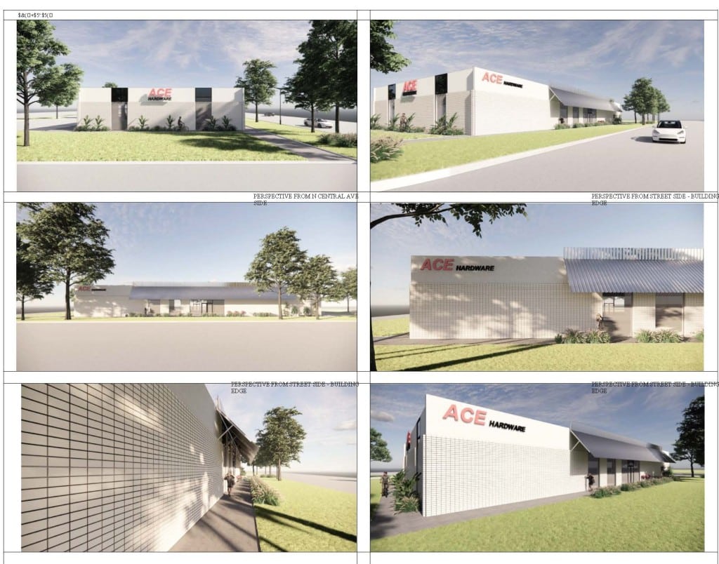 Image of the Ace Hardware rendering.