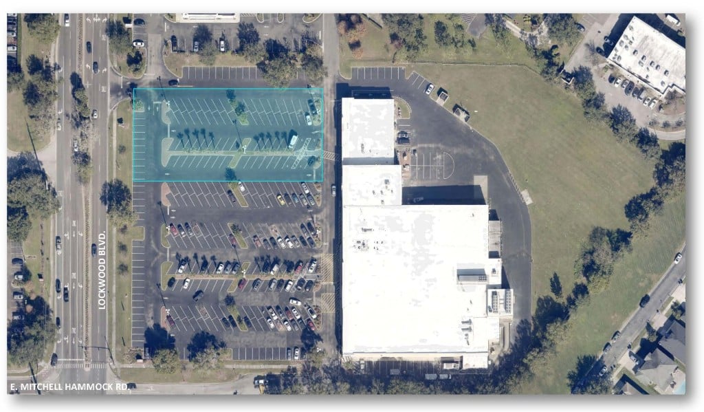 Image of the planned Longhorn Steakhouse location.