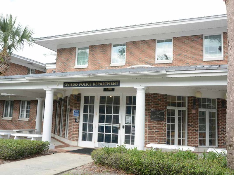 An image of the Oviedo Police Department building.