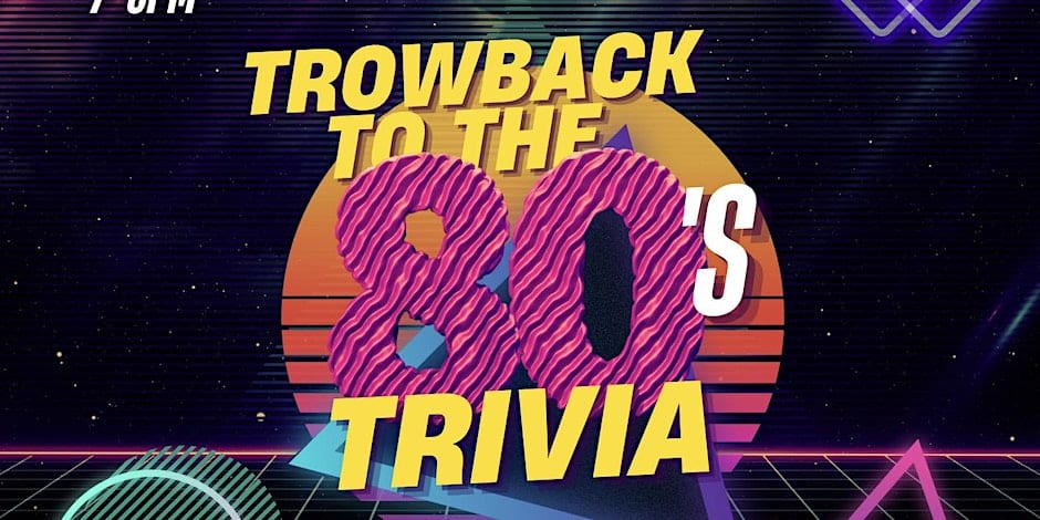 Throwback to the ’80s trivia game