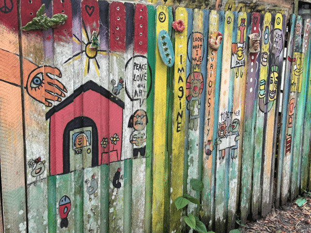 The Artistic Hand Studio mural