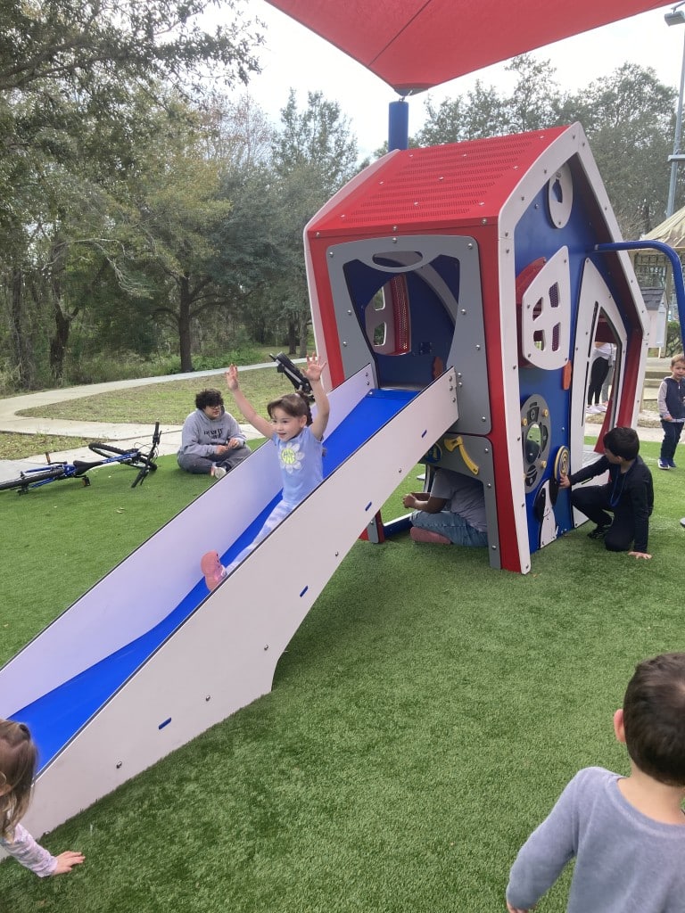 Round Lake Park’s newly renovated playground