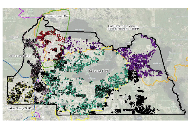 Septic Tank Map Seminole County