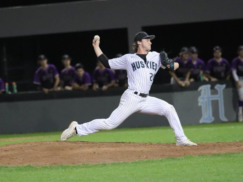 Pitcher Braden Toro throws the ball in a game against Winter Springs. Toro was named first team in NHSI.