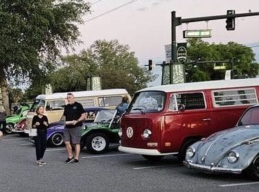 Flea market calendar VW meet Ford's Garage