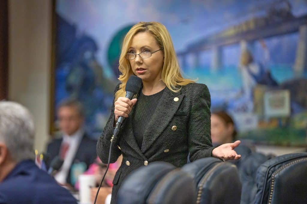 Rep. Rachel Saunders Plakon of Lake Mary filed House Bill 1521, the Facility Requirements Based on Sex bill (better known as the Safety in Private Spaces Act).