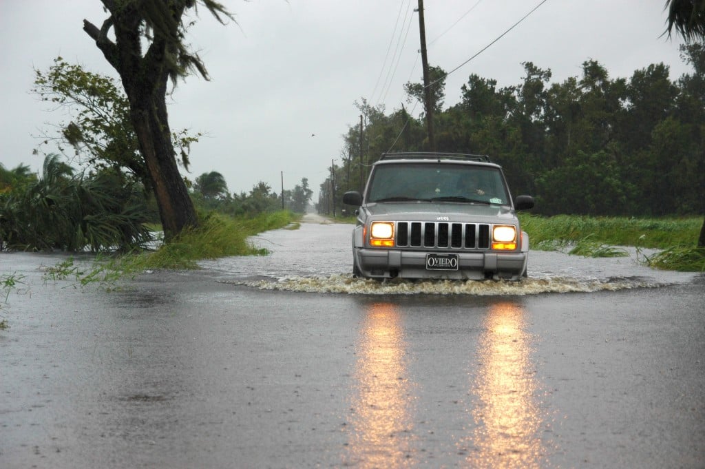 Hurricane flood insurance
