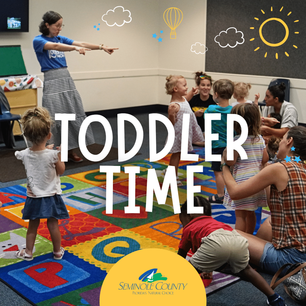 Father's Day toddler time storytime library Seminole County