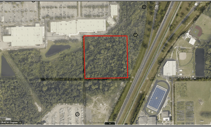 Storage facility map Oviedo Seminole County