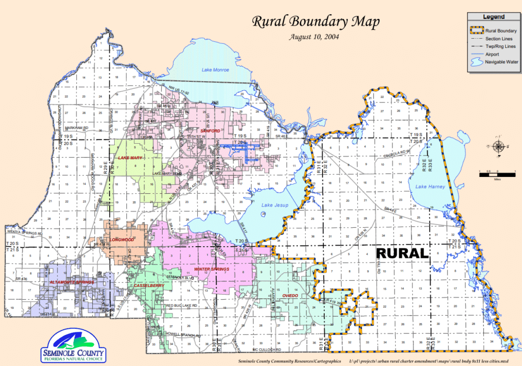 Seminole County's Rural Boundary