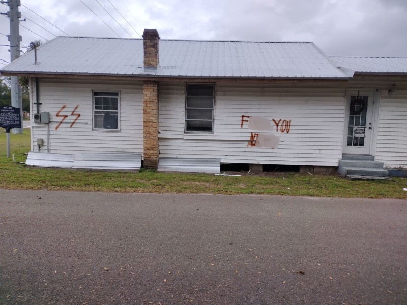 Nazi graffiti Oviedo