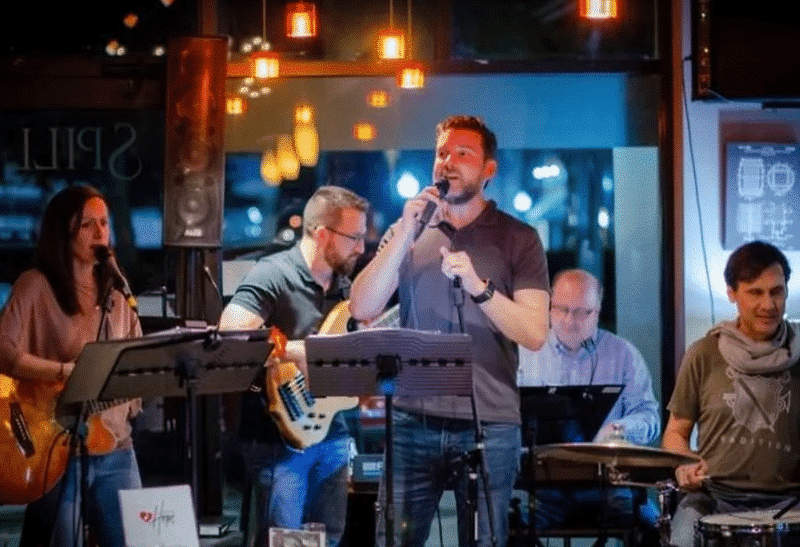 Acts of Hope music fundraiser Spill Wine Bar tony-winning play
