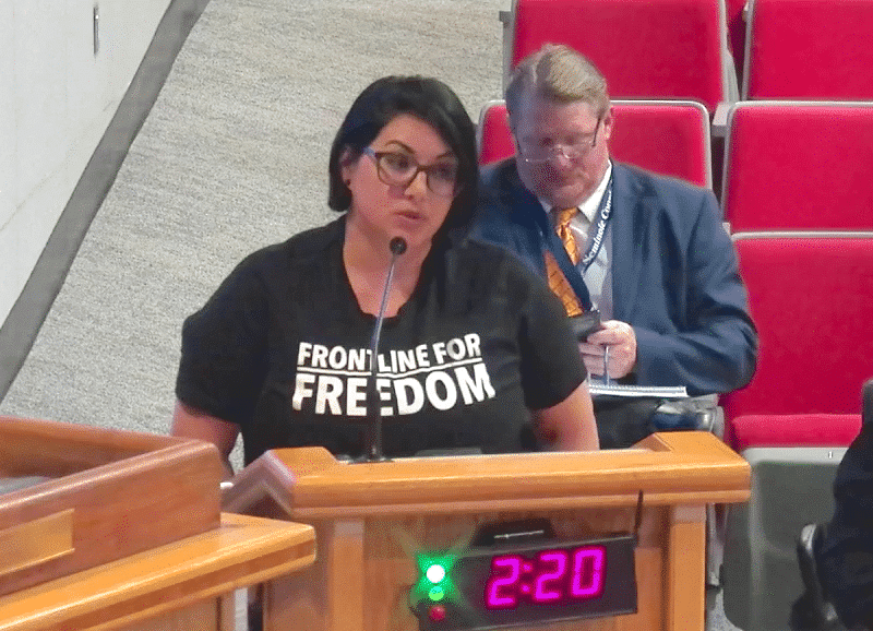 Sorrento nurse Nicole King Seminole County fluoride vote