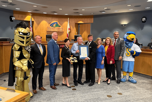 Lee Corso Day Sanford Seminole County Commission