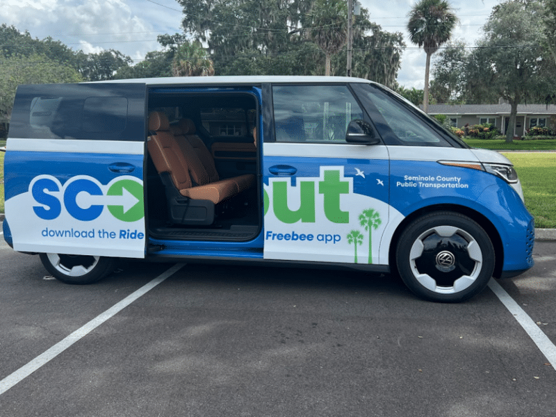 The Seminole County Scout microtransit system