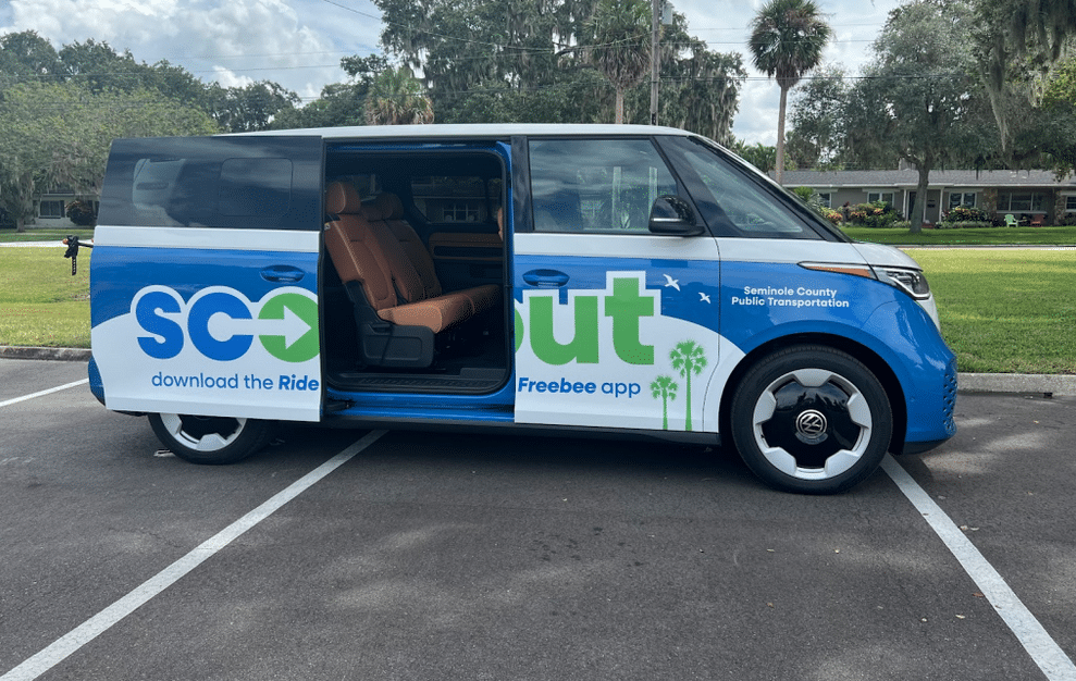 The Seminole County Scout microtransit system