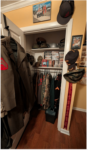 Jerry Vaughan uniforms for veterans