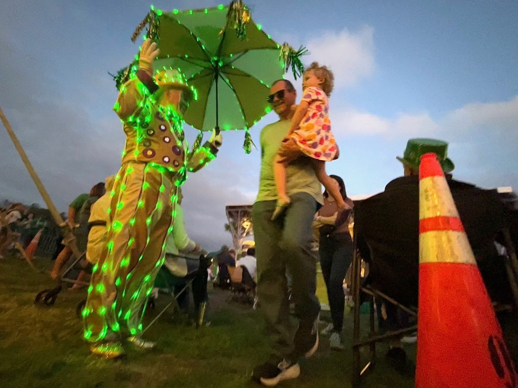 Oviedo St. Patrick's Day man