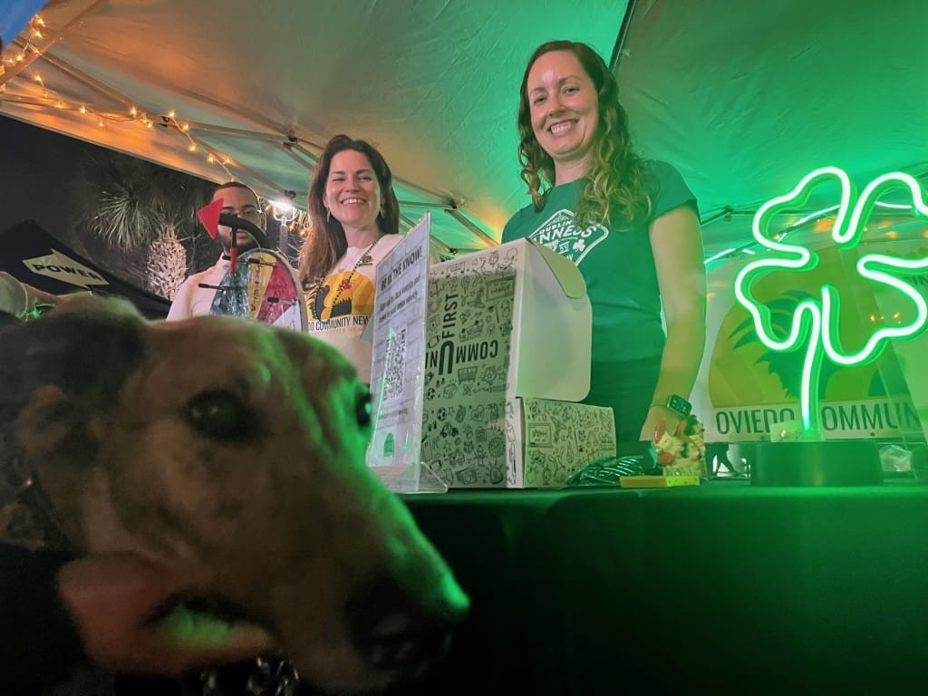 Oviedo St. Patrick's Day OCN booth