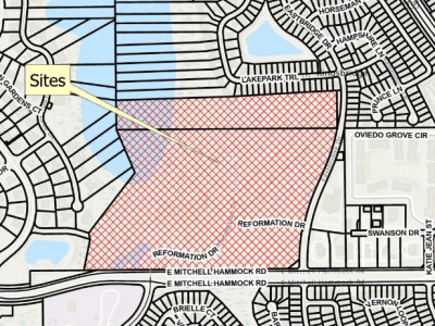 Oviedo student housing Reformed Theological Seminary map