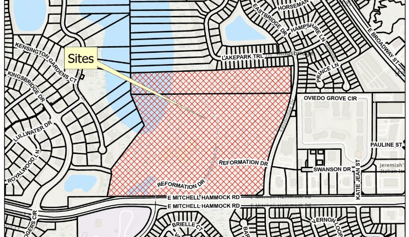 Oviedo student housing Reformed Theological Seminary map