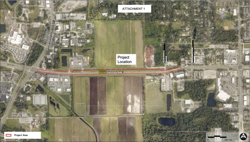 Mitchell Hammock Road Construction Oviedo