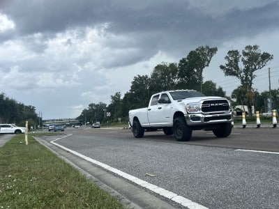 Mitchell Hammock Road traffic