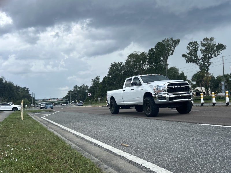 Mitchell Hammock Road traffic