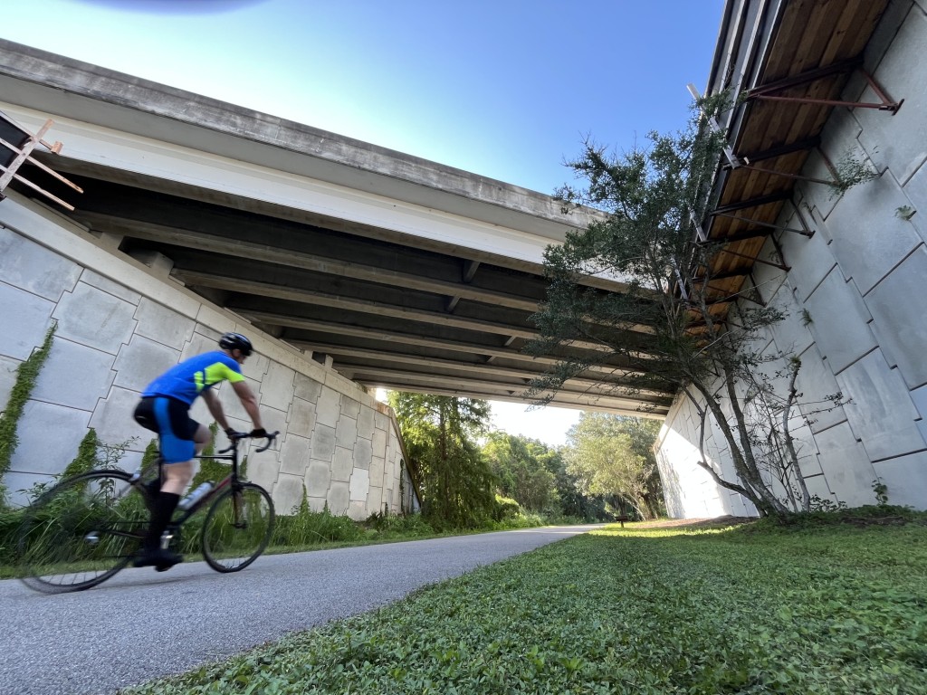 Cross Seminole Trail near Jetta Point flooding
